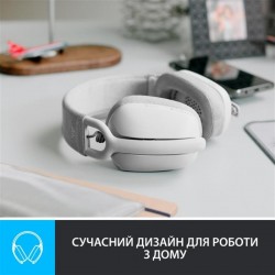Навушники Logitech Zone Vibe 100 Wireless OffWhite (981-001219)
