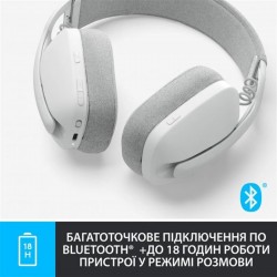 Навушники Logitech Zone Vibe 100 Wireless OffWhite (981-001219)