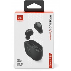 Навушники JBL Wave Buds Black Bluetooth (JBLWBUDSBLK)