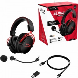 Навушники Kingston HyperX Cloud Alpha Wireless Black/Red (4P5D4AA)
