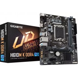 Материнська плата Gigabyte H610M K DDR4 (s.1700) µATX Материнська плата Gigabyte H610M K DDR4 (s.1700) µATX