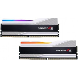 Пам'ять 32GB x2 (64GB kit) DDR5 6000MHz G.Skill Trident Z5 RGB Silver (F5-6000J3040G32GX2-TZ5RK) Пам'ять 32GB x2 (64GB kit) DDR5 6000MHz G.Skill Trident Z5 RGB Silver (F5-6000J3040G32GX2-TZ5RK)