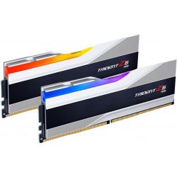 Пам'ять 16GB x2 (32GB kit) DDR5 7200MHz G.Skill Trident Z5 RGB Silver (F5-7200J3445G16GX2-TZ5RS) Пам'ять 16GB x2 (32GB kit) DDR5 7200MHz G.Skill Trident Z5 RGB Silver (F5-7200J3445G16GX2-TZ5RS)