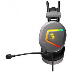 Навушники A4Tech Bloody MC750 Grey RGB USB 7.1