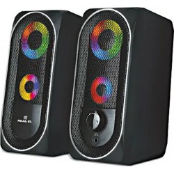 Акустика 2.0 REAL-EL S-200 Black (EL121200008) Акустика 2.0 REAL-EL S-200 Black (EL121200008)