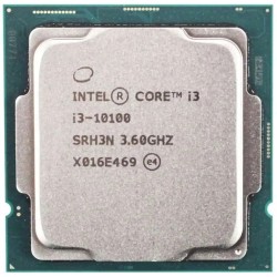 Процесор Intel Core i3-10100 (s.1200) 4x3.6GHz BOX (BX8070110100) Процесор Intel Core i3-10100 (s.1200) 4x3.6GHz BOX (BX8070110100)