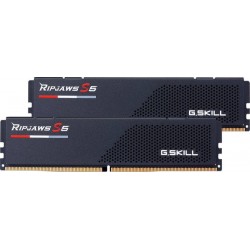 Пам'ять 32GB x2 (64GB kit) DDR5 6400MHz G.Skill Ripjaws S5 Black (F5-6400J3239G32GX2-RS5K) Пам'ять 32GB x2 (64GB kit) DDR5 6400MHz G.Skill Ripjaws S5 Black (F5-6400J3239G32GX2-RS5K)