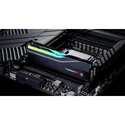 Пам'ять 16GB x2 (32GB kit) DDR5 6400MHz G.Skill Trident Z5 RGB Black (F5-6400J3239G16GX2-TZ5RK)