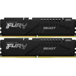 Пам'ять 8GB x2 (16GB kit) DDR5 5600MHz Kingston Fury Beast Black (KF556C40BBK2-16)