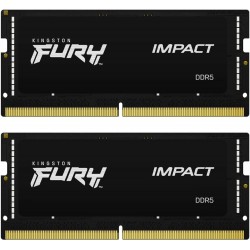 Пам'ять SO-DIMM 16GB x2 (32GB kit) DDR5 5600MHz Kingston Fury Impact (KF556S40IBK2-32) Пам'ять SO-DIMM 16GB x2 (32GB kit) DDR5 5600MHz Kingston Fury Impact (KF556S40IBK2-32)