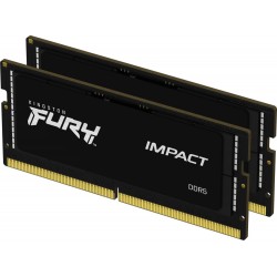Пам'ять SO-DIMM 16GB x2 (32GB kit) DDR5 5600MHz Kingston Fury Impact (KF556S40IBK2-32) Пам'ять SO-DIMM 16GB x2 (32GB kit) DDR5 5600MHz Kingston Fury Impact (KF556S40IBK2-32)