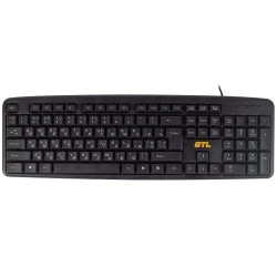 Клавіатура GTL 8125 Black USB, Standard Office
