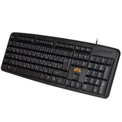 Клавіатура GTL 8125 Black USB, Standard Office