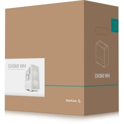 Корпус Deepcool CH360 White (R-CH360-WHAPE3-G-1) Корпус Deepcool CH360 White (R-CH360-WHAPE3-G-1)