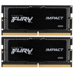 Пам'ять SO-DIMM 32GB x2 (64GB kit) DDR5 5600MHz Kingston Fury Impact (KF556S40IBK2-64) Пам'ять SO-DIMM 32GB x2 (64GB kit) DDR5 5600MHz Kingston Fury Impact (KF556S40IBK2-64)