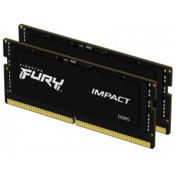 Пам'ять SO-DIMM 32GB x2 (64GB kit) DDR5 5600MHz Kingston Fury Impact (KF556S40IBK2-64) Пам'ять SO-DIMM 32GB x2 (64GB kit) DDR5 5600MHz Kingston Fury Impact (KF556S40IBK2-64)
