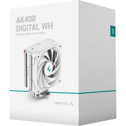 Кулер до процесора Deepcool AK400 DIGITAL WH (R-AK400-WHADMN-G)