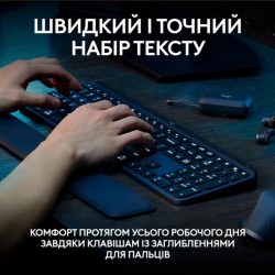 Клавіатура Logitech MX Keys S Graphite (920-011593) Клавіатура Logitech MX Keys S Graphite (920-011593)