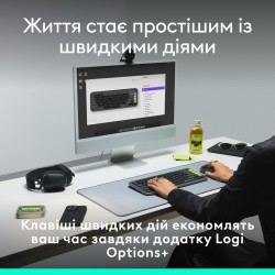 Клавіатура Logitech Pop Icon Keys Lilac (920-013074)