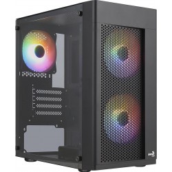Корпус AeroCool Hexform-G-BK-v2 Black (ACCS-PV38033.11)