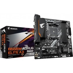 Материнська плата Gigabyte B550M Aorus Elite AX (s.AM4) µATX