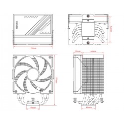 Кулер до процесора ID-COOLING Frozn A610 Black