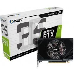 Відеокарта Palit RTX 3050 StormX 6GB DDR6 96bit (NE63050018JE-1072F) Відеокарта Palit RTX 3050 StormX 6GB DDR6 96bit (NE63050018JE-1072F)