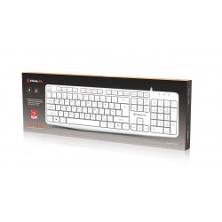 Клавіатура REAL-EL RK-513 white (EL123100047)