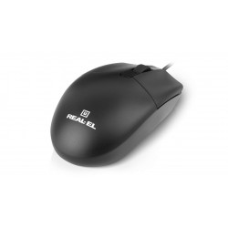 Миша REAL-EL RM-210 Black (EL123200036) Миша REAL-EL RM-210 Black (EL123200036)