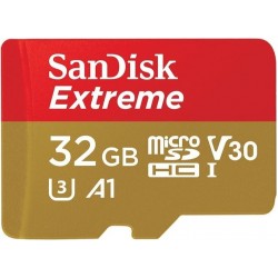 Карта памяти MicroSDHC 32GB UHS-I/U3 Class 10 SanDisk Extreme A1 R100/W60MB/s + SD-adapter (SDSQXAF-032G-GN6MA) Карта памяти MicroSDHC 32GB UHS-I/U3 Class 10 SanDisk Extreme A1 R100/W60MB/s + SD-adapter (SDSQXAF-032G-GN6MA)