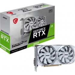 Відеокарта MSI RTX 3050 VENTUS 2X XS WHITE 8G OC 8GB DDR6 128bit (RTX 3050 VENTUS 2X XS WHITE 8G) Відеокарта MSI RTX 3050 VENTUS 2X XS WHITE 8G OC 8GB DDR6 128bit (RTX 3050 VENTUS 2X XS WHITE 8G)