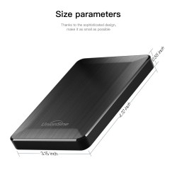 Зовнішній накопичувач UnionSine HDD 2.5" 500GB Portable External Hard Drive