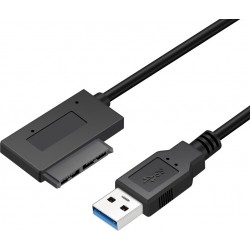 Адаптер для підключення DVD привіду ноутбука SATA to USB 3.0 7+6PIN 13Pin Adapter