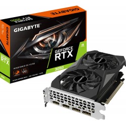 Відеокарта Gigabyte GF RTX 3050 WindForce OC V2 6GB DDR6 96bit (GV-N3050WF2OCV2-6GD) Відеокарта Gigabyte GF RTX 3050 WindForce OC V2 6GB DDR6 96bit (GV-N3050WF2OCV2-6GD)