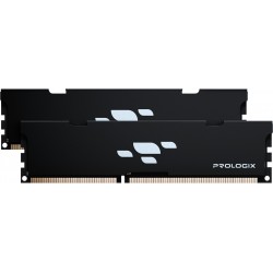 Пам'ять 16GB x2 (32GB kit) DDR4 3200MHz PrologiX Black (PRO32GB3200B4K)