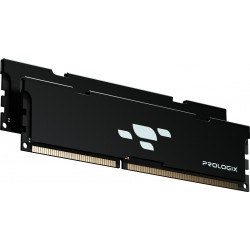 Пам'ять 16GB x2 (32GB kit) DDR4 3200MHz PrologiX Black (PRO32GB3200B4K)