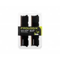 Пам'ять 16GB x2 (32GB kit) DDR4 3200MHz PrologiX Black (PRO32GB3200B4K)