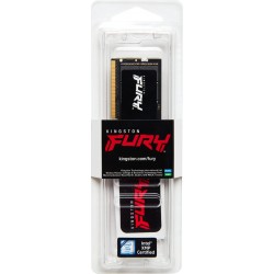 Пам'ять SO-DIMM 32GB DDR5 5600MHz Kingston Fury Impact PnP (KF556S40IB-32) Пам'ять SO-DIMM 32GB DDR5 5600MHz Kingston Fury Impact PnP (KF556S40IB-32)