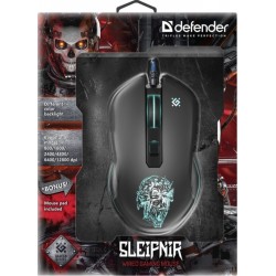 Миша Defender Sleipnir GM-927 Black (52927)