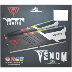 Пам'ять 32GB x2 (64GB kit) DDR5 6000MHz Patriot Viper Venom RGB (PVVR564G600C36K) Пам'ять 32GB x2 (64GB kit) DDR5 6000MHz Patriot Viper Venom RGB (PVVR564G600C36K)