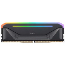 Пам'ять 16GB x2 (32GB kit) DDR5 5600MHz Apacer NOX RGB Black (AH5U32G56C522NBAA-2)