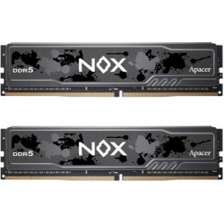 Пам'ять 16GB x2 (32GB kit) DDR5 5600MHz Apacer NOX (AH5U32G56C522MBAA-2)