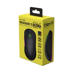 Миша Hator Quasar 3 Ultra 8K Wireless Black (HTM770) Миша Hator Quasar 3 Ultra 8K Wireless Black (HTM770)