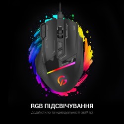 Миша GamePro GM300B Black (GM300B)