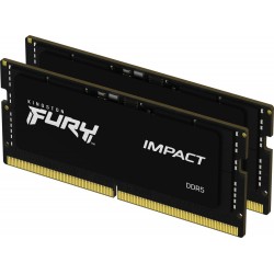 Пам'ять SO-DIMM 16GB x2 (32GB kit) DDR5 4800MHz Kingston Fury Impact (KF548S38IBK2-32) Пам'ять SO-DIMM 16GB x2 (32GB kit) DDR5 4800MHz Kingston Fury Impact (KF548S38IBK2-32)