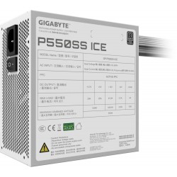 Блок живлення Gigabyte 550W P550SS White 80+ Silver (P550SS ICE) Блок живлення Gigabyte 550W P550SS White 80+ Silver (P550SS ICE)