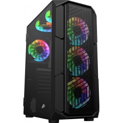 Корпус 1stPlayer XF-BK-4F7 Black Корпус 1stPlayer XF-BK-4F7 Black