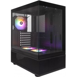 Корпус 1stPlayer Mi7-A-BK-2F7R-1F7 Black Корпус 1stPlayer Mi7-A-BK-2F7R-1F7 Black