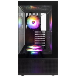 Корпус 1stPlayer Mi7-A-BK-2F7R-1F7 Black Корпус 1stPlayer Mi7-A-BK-2F7R-1F7 Black