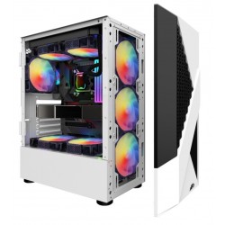 Корпус 1stPlayer F3-A-WH-4F1 White